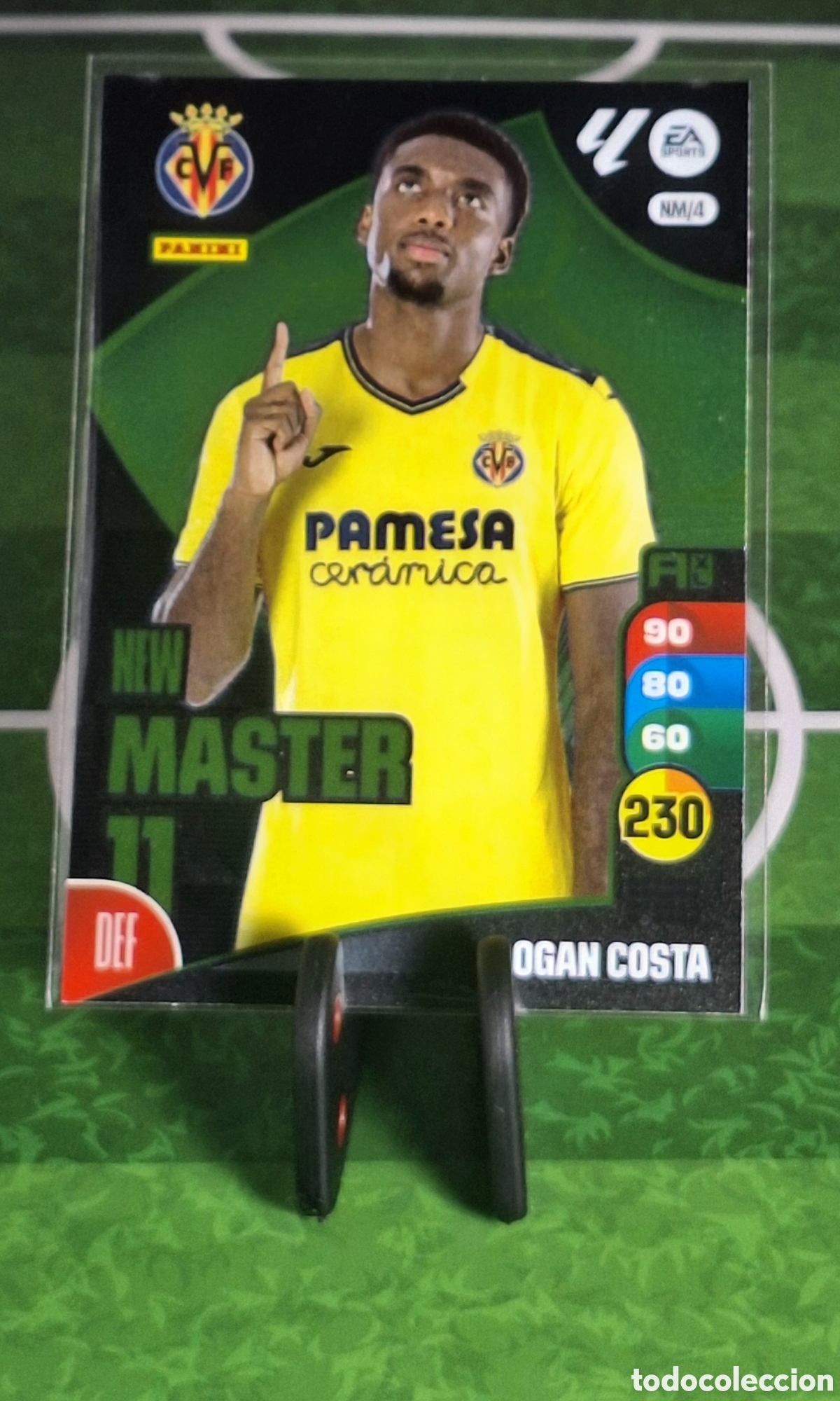 Cromos de f&uacute;tbol: LOGAN COSTA NEW MASTER 11 #NM/4 AXL 2024-2025