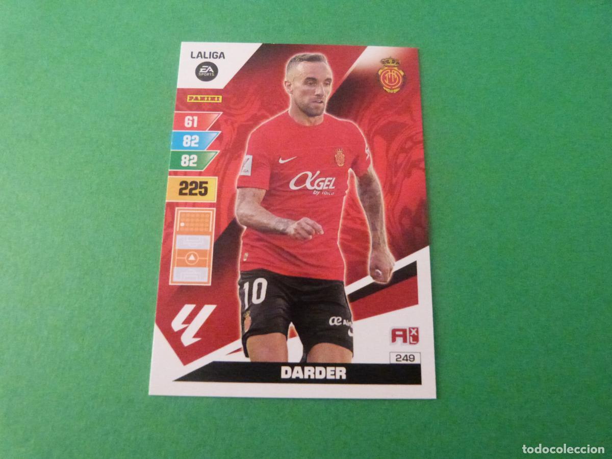 Cromos de f&uacute;tbol: TRADING CARD FUTBOL DARDER R.C.D.MALLORCA N&ordm; 249 LIGA ADRENALYN XL 2023-2024/23-24 PANINI