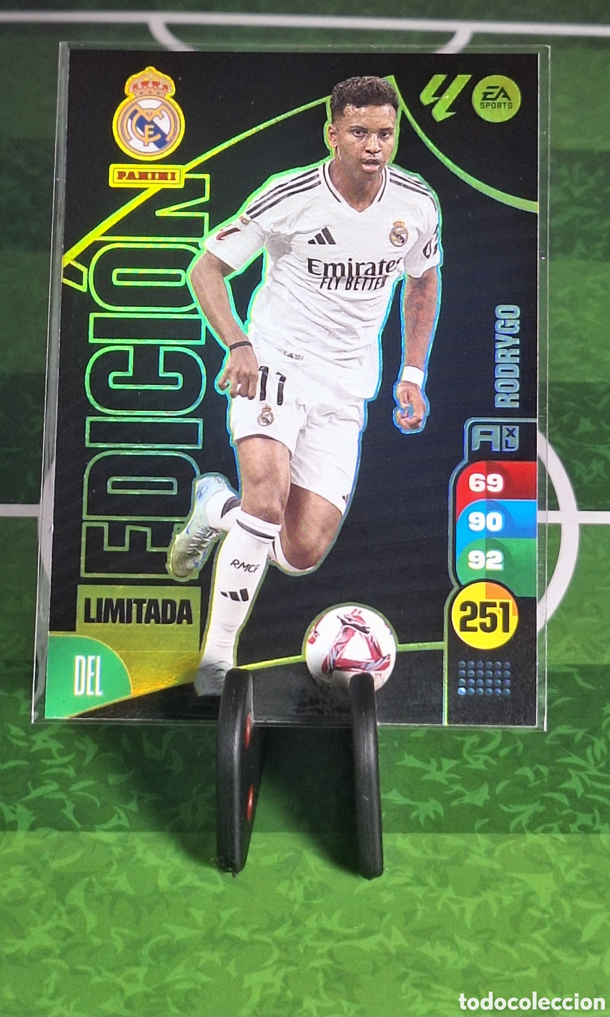 Cromos de f&uacute;tbol: RODRYGO EDICION LIMITADA AXL 2024-2025