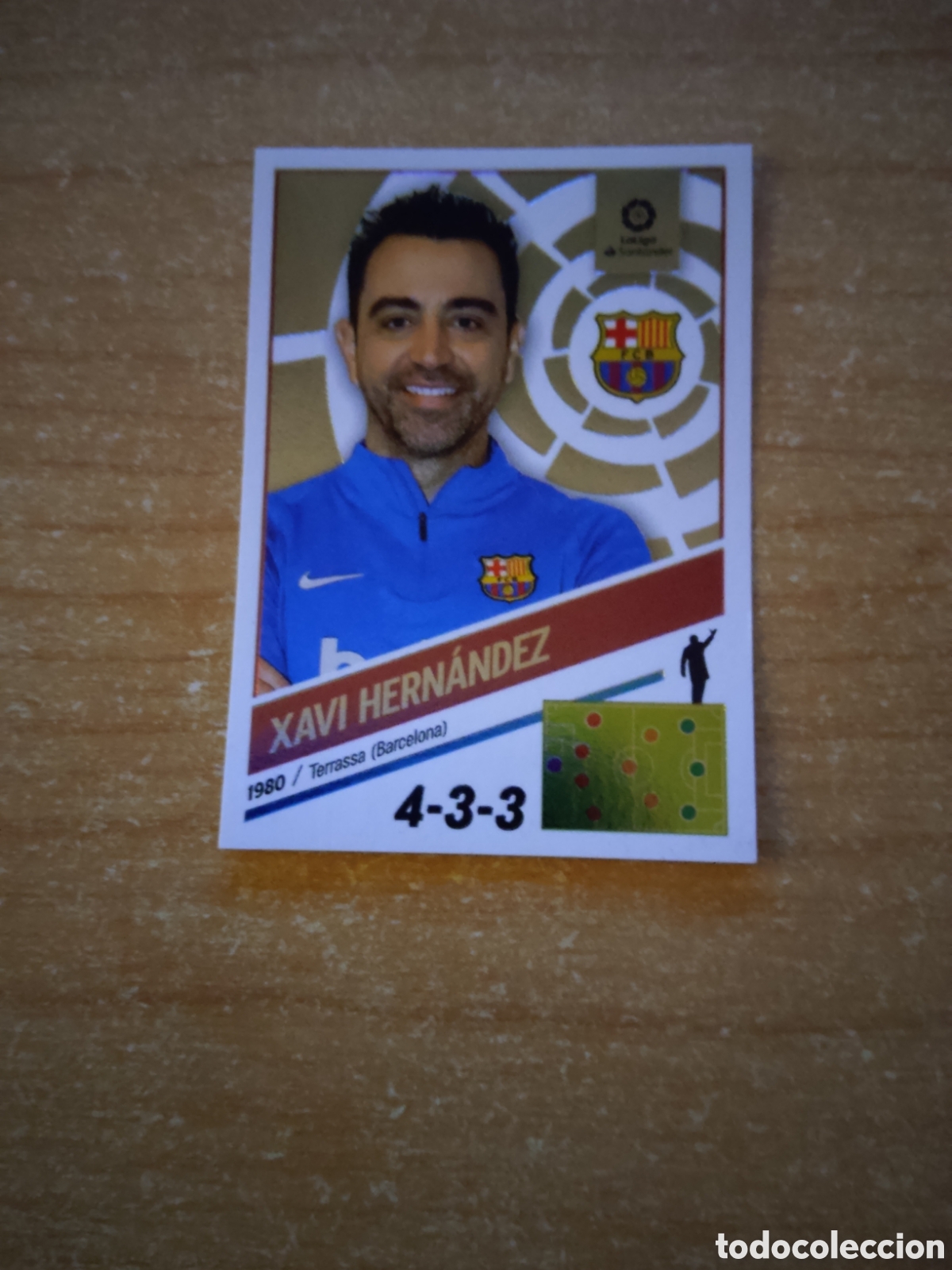 Cromos de f&uacute;tbol: 2 XAVI HERNANDEZ BARCELONA LIGA ESTE 2022 2023