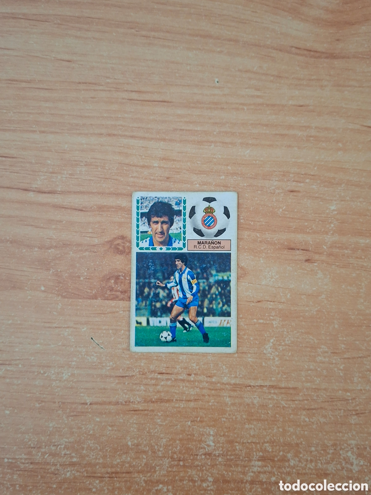 Cromos de f&uacute;tbol: Este 83 84 mara&ntilde;on espa&ntilde;ol baja despegado ver fotos