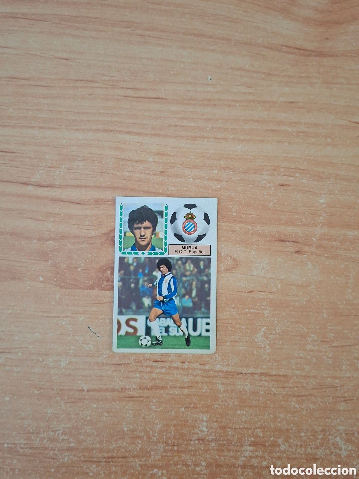 Cromos de f&uacute;tbol: Este 83 84 murua espa&ntilde;ol baja despegado ver fotos