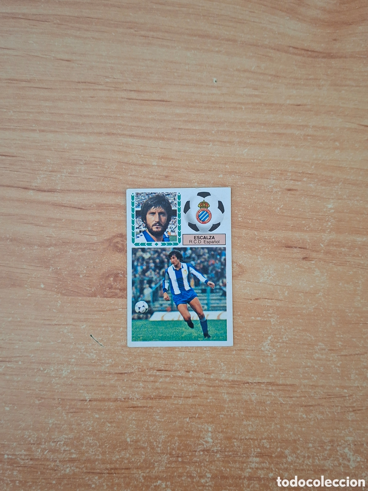 Cromos de f&uacute;tbol: Este 83 84 escalza espa&ntilde;ol baja despegado ver fotos