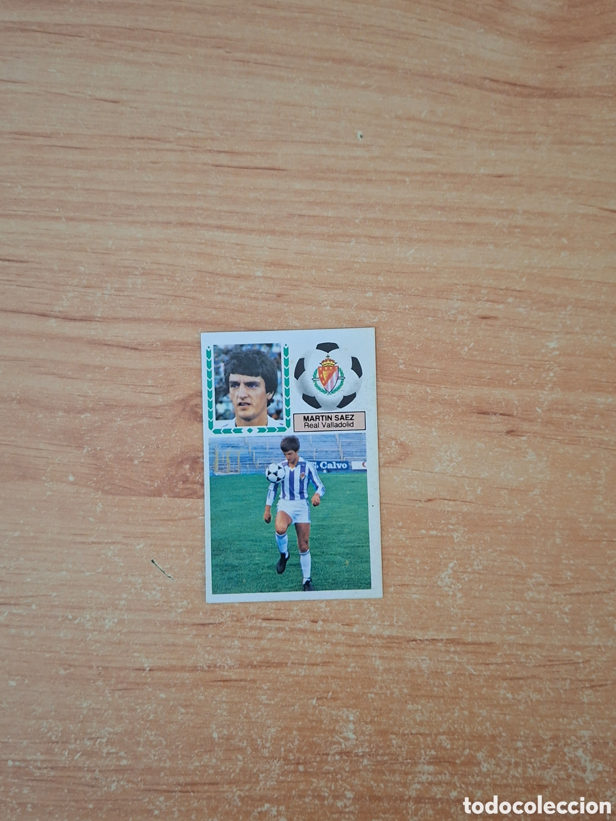 Cromos de Futebol: Este 83 84 martin saez Valladolid coloca despegado ver fotos