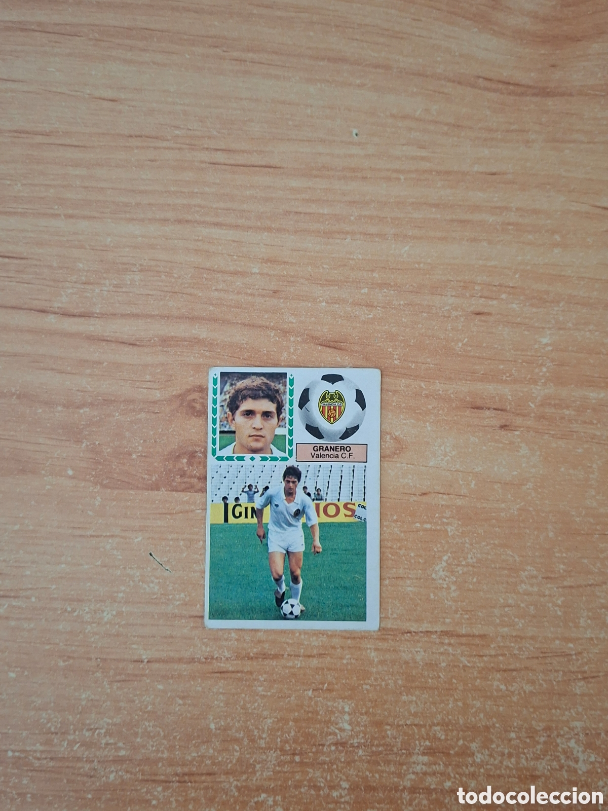Cromos de Futebol: Este 83 84 granero Valencia coloca despegado ver fotos