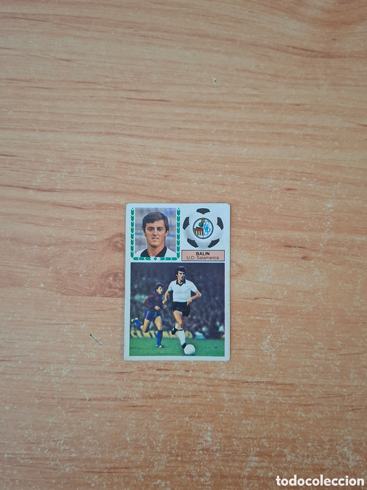 Cromos de Futebol: Este 83 84 balin Salamanca pintado coloca despegado ver fotos