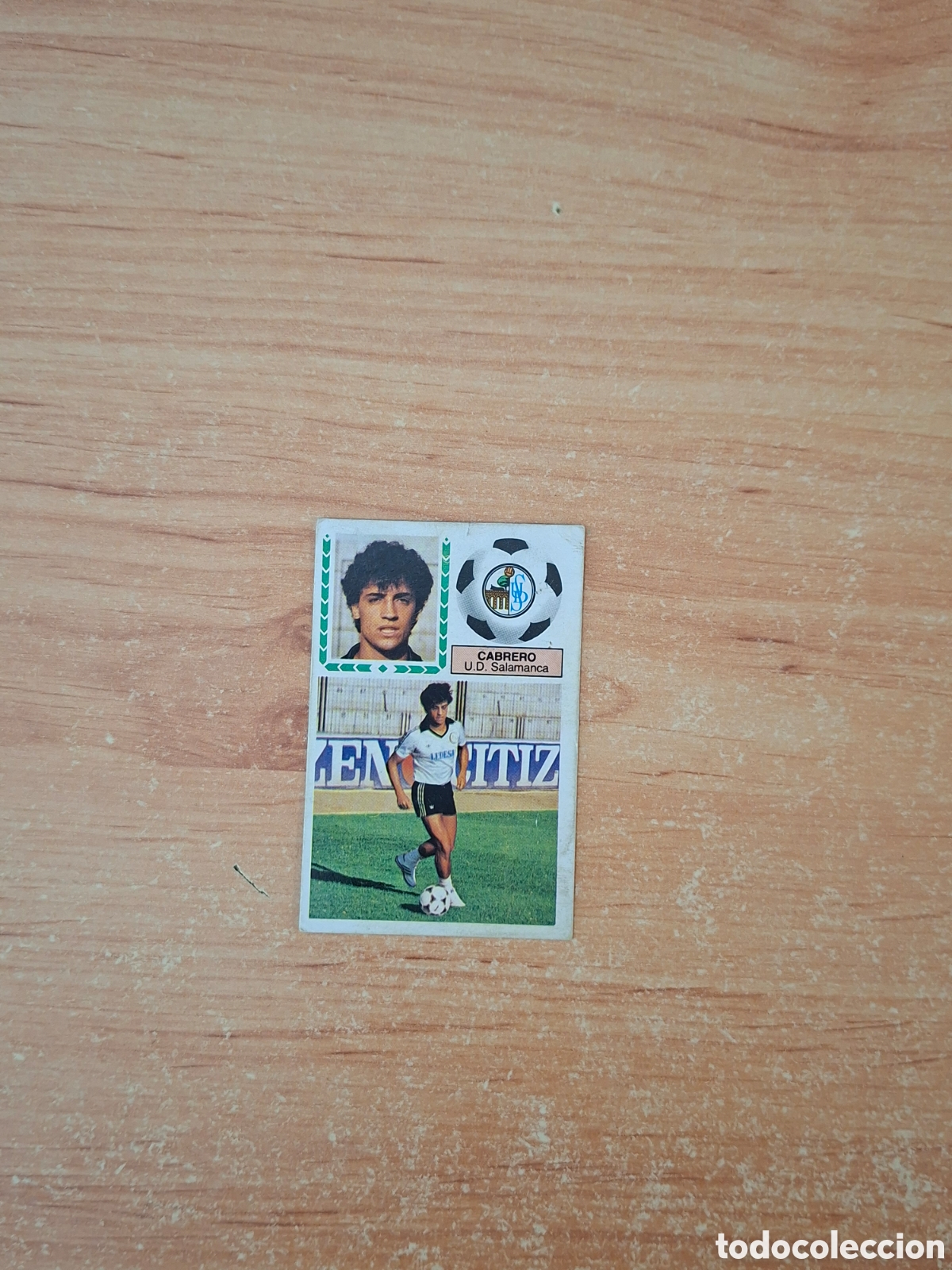 Cromos de Futebol: Este 83 84 cabrero Salamanca coloca despegado ver fotos