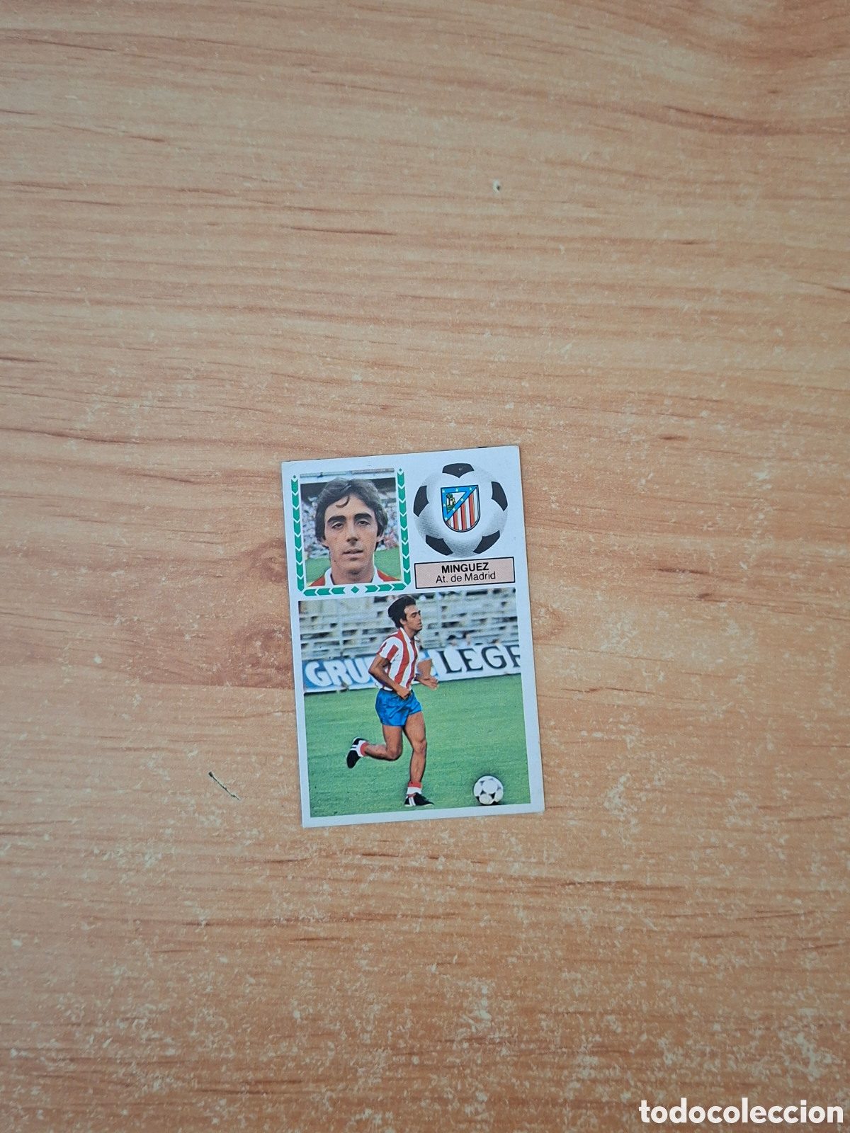 Cromos de Futebol: Este 83 84 minguez at Madrid coloca despegado ver fotos