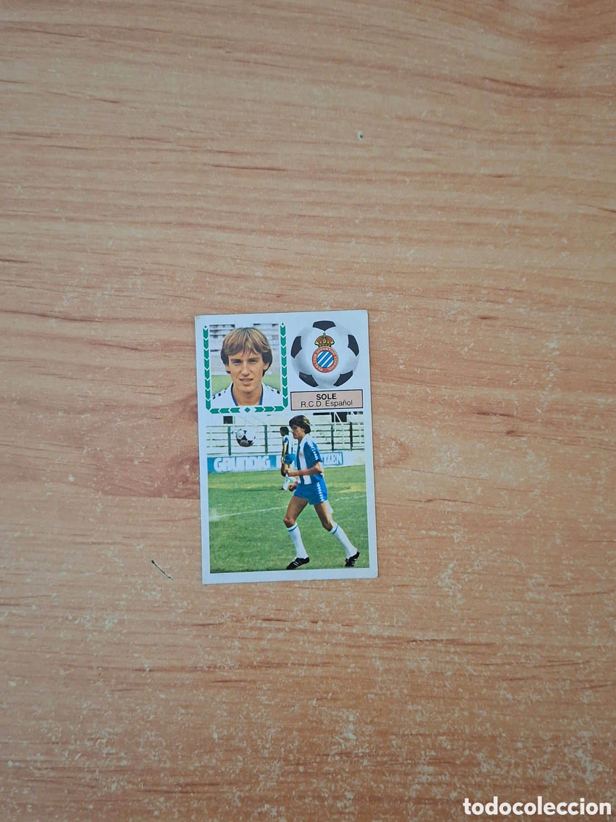 Cromos de f&uacute;tbol: Este 83 84 soler espa&ntilde;ol coloca despegado ver fotos