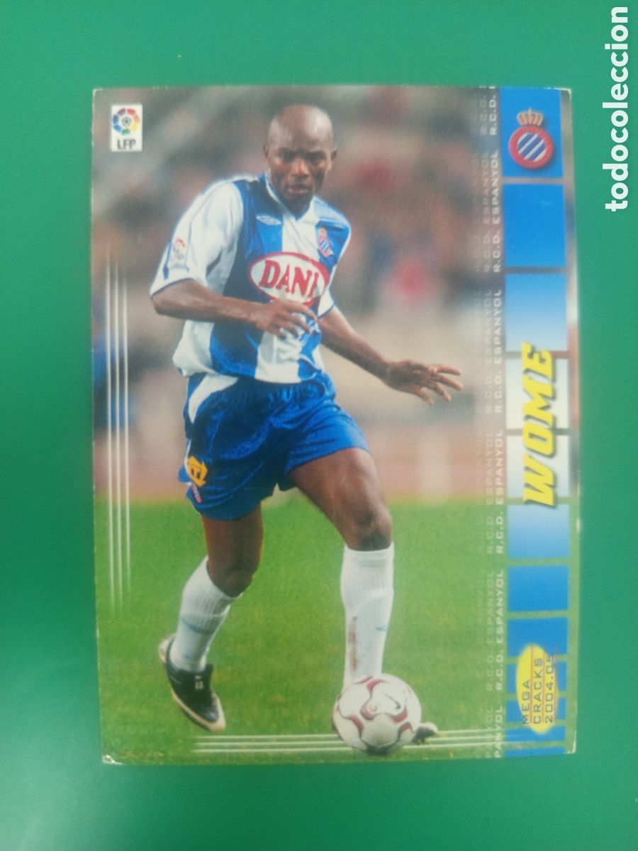 Cartes &agrave; collectionner de Football: ❇️ CROMO ⚽ WOME ESPA&Ntilde;OL MEGACRACKS MGKS 04 05 2004 2005 PANINI SPORTS ❇️