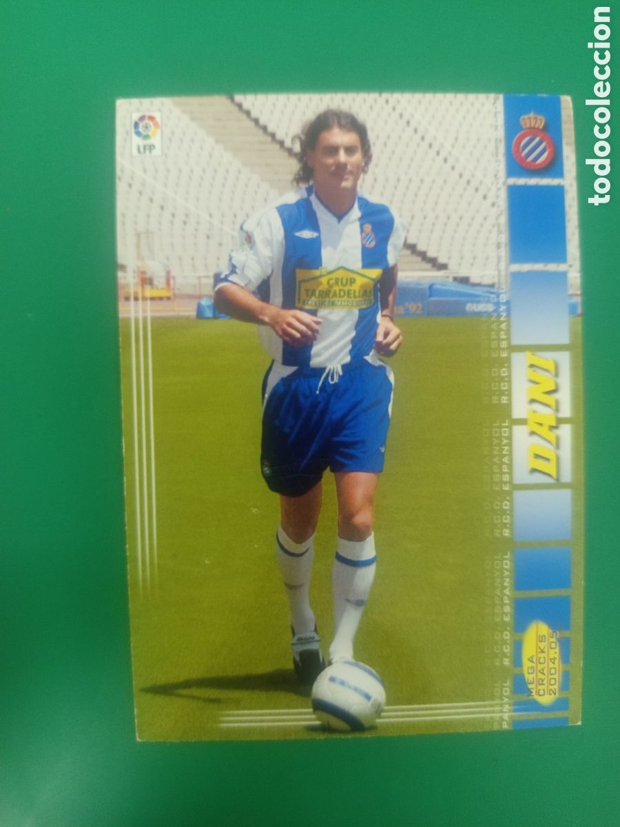 Cromos de f&uacute;tbol: ❇️ CROMO DANI ESPA&Ntilde;OL MEGACRACKS MGKS 04 05 2004 2005 PANINI SPORTS ❇️