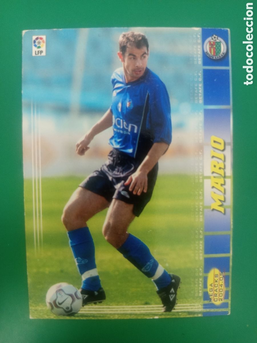 Cromos de f&uacute;tbol: ❇️ CROMO MARIO GETAFE MEGACRACKS MGKS 04 05 2004 2005 PANINI SPORTS ❇️
