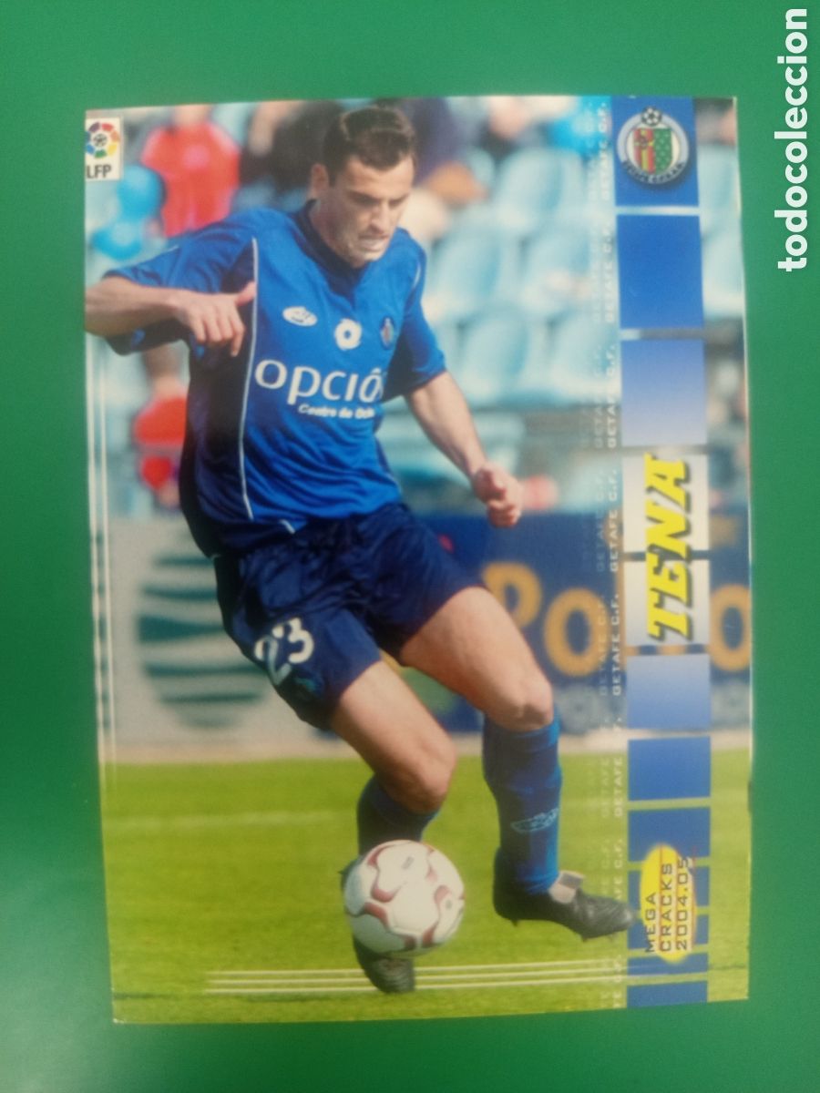 Cromos de f&uacute;tbol: ❇️ CROMO TENA GETAFE MEGACRACKS MGKS 04 05 2004 2005 PANINI SPORTS ❇️
