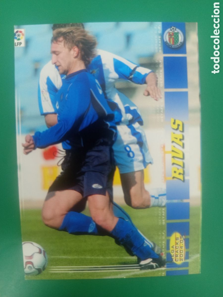 Cromos de f&uacute;tbol: ❇️ CROMO RIVAS GETAFE MEGACRACKS MGKS 04 05 2004 2005 PANINI SPORTS ❇️