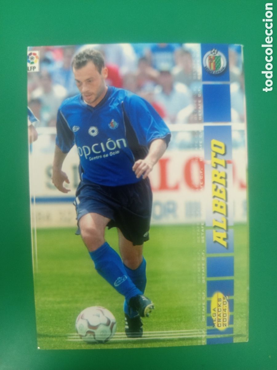 Cromos de f&uacute;tbol: ❇️ CROMO ALBERTO GETAFE MEGACRACKS MGKS 04 05 2004 2005 PANINI SPORTS ❇️