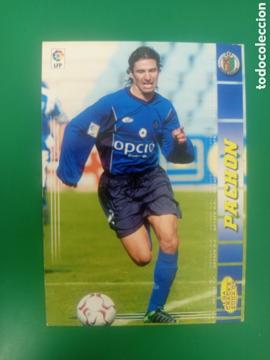 Cromos de f&uacute;tbol: ❇️ CROMO PACH&Oacute;N GETAFE MEGACRACKS MGKS 04 05 2004 2005 PANINI SPORTS ❇️