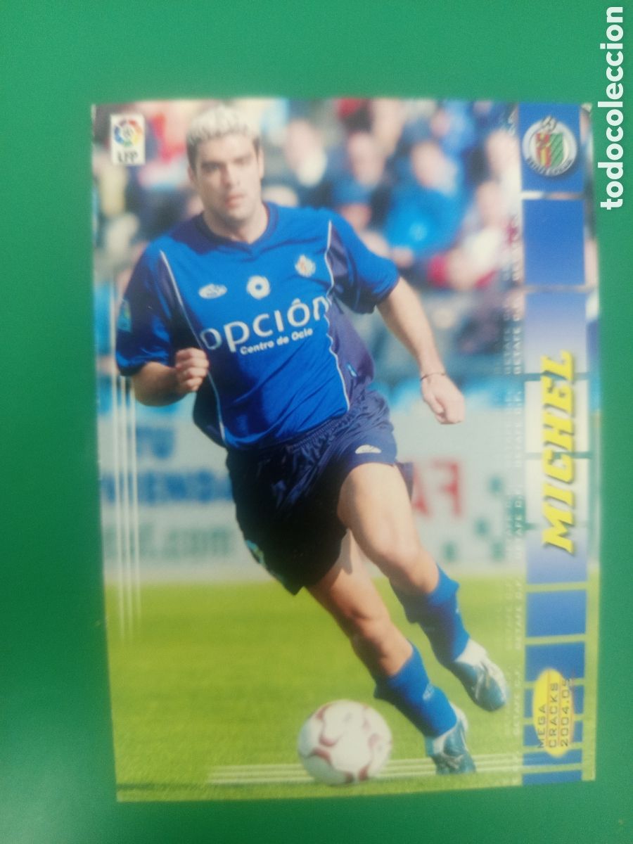 Cromos de f&uacute;tbol: ❇️ CROMO MICHEL GETAFE MEGACRACKS MGKS 04 05 2004 2005 PANINI SPORTS ❇️