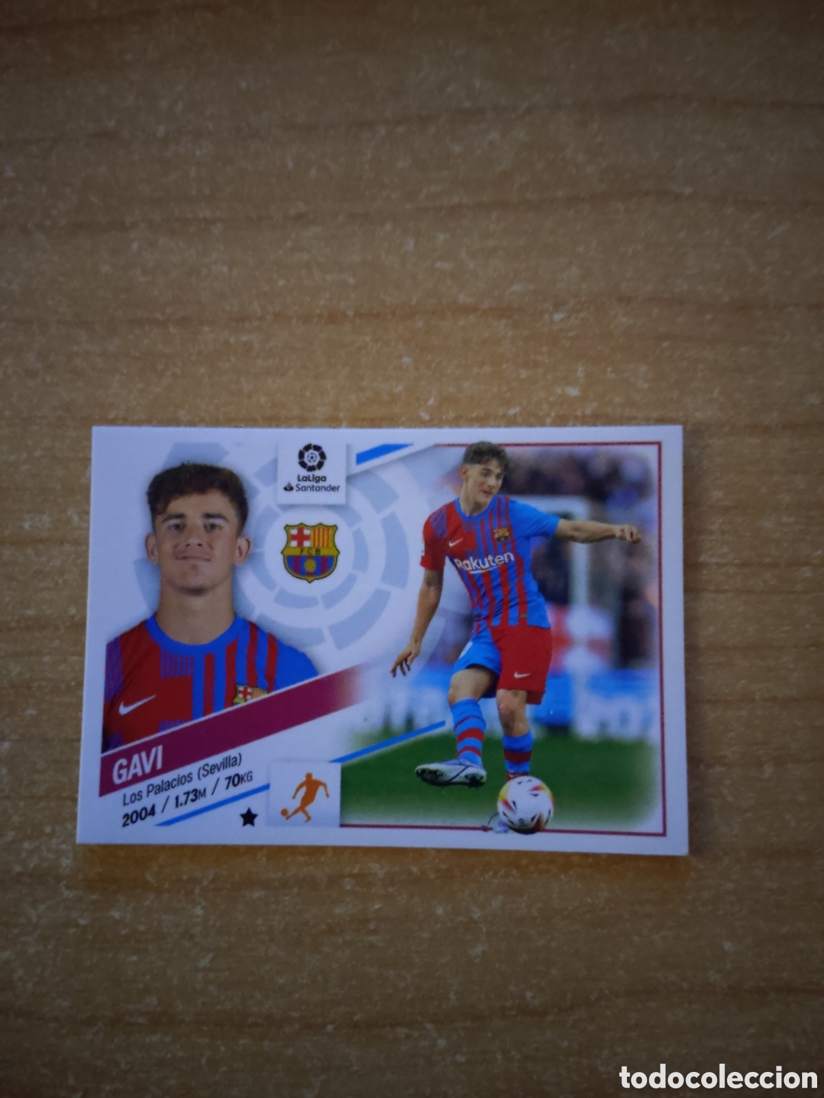 Cromos de f&uacute;tbol: 14 GAVI BARCELONA LIGA ESTE 2022 2023