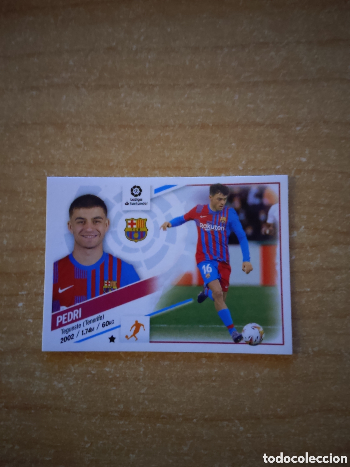 Cromos de f&uacute;tbol: 15 PEDRI BARCELONA LIGA ESTE 2022 2023