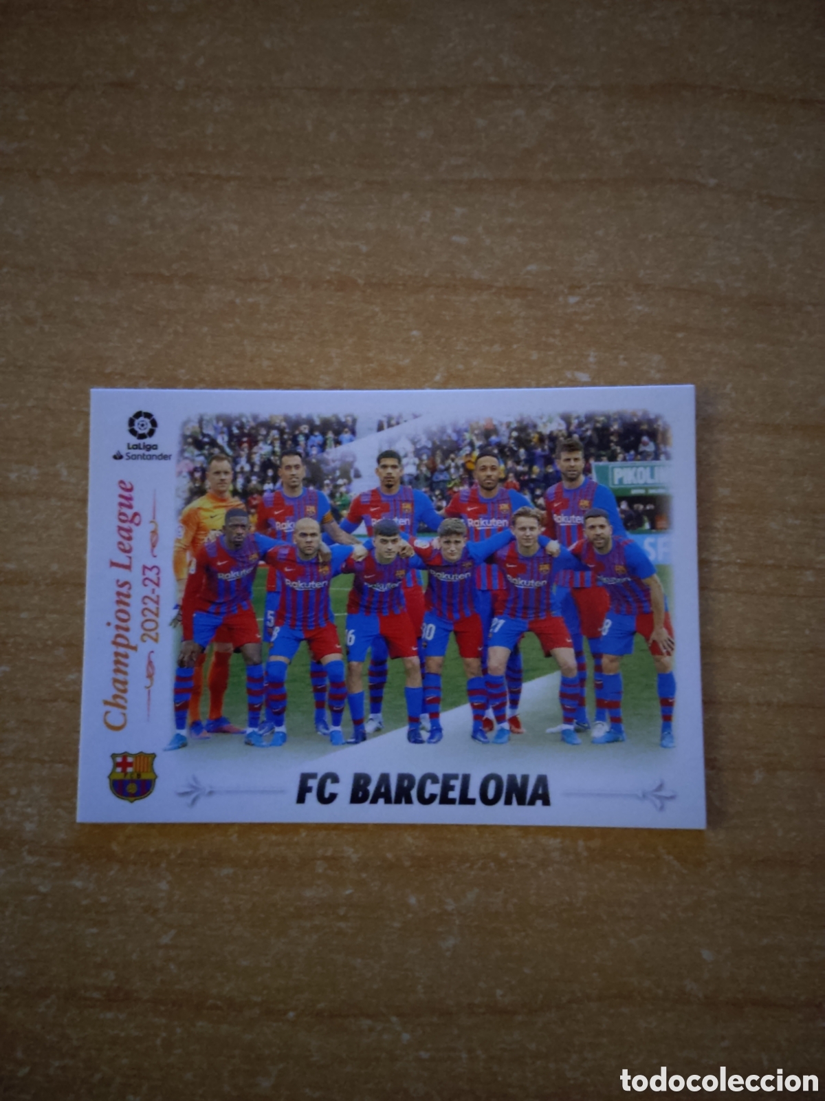 Cromos de f&uacute;tbol: 2 BARCELONA CUADRO DE HONOR LIGA ESTE 2022 2023
