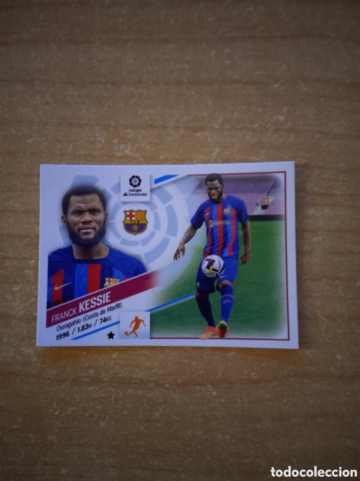 Cromos de f&uacute;tbol: 2 FRANCK KESSIE BARCELONA ULTIMO FICHAJE LIGA ESTE 2022 2023