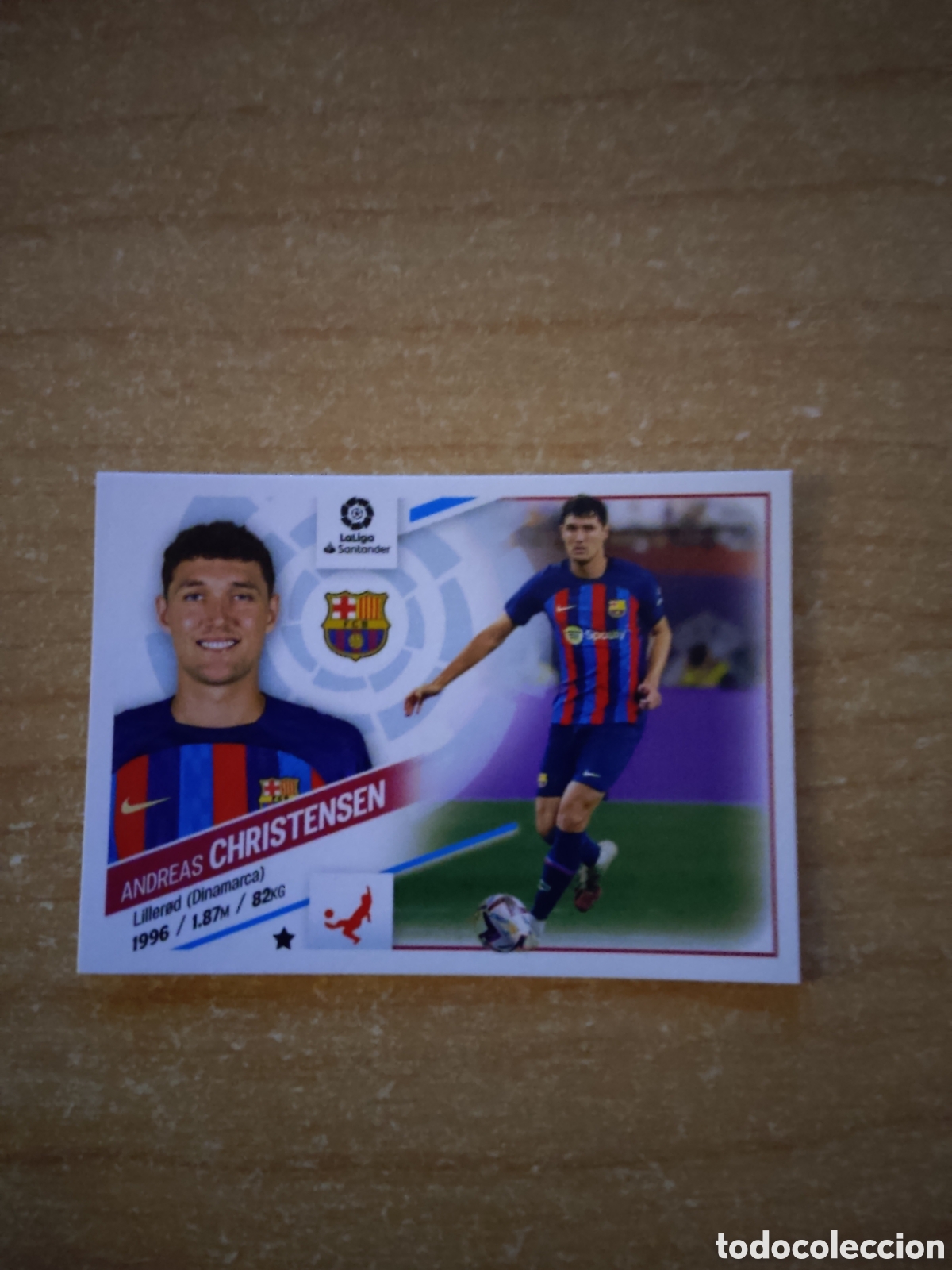 Cromos de f&uacute;tbol: 9 ANDREAS CHRISTENSEN BARCELONA ULTIMO FICHAJE LIGA ESTE 2022 2023