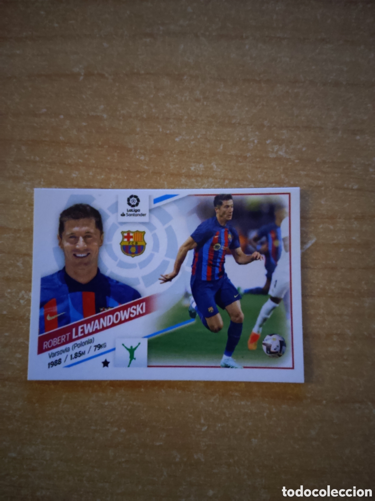 Cromos de f&uacute;tbol: 26 ROBERT LEWANDOWSKI BARCELONA ULTIMO FICHAJE LIGA ESTE 2022 2023