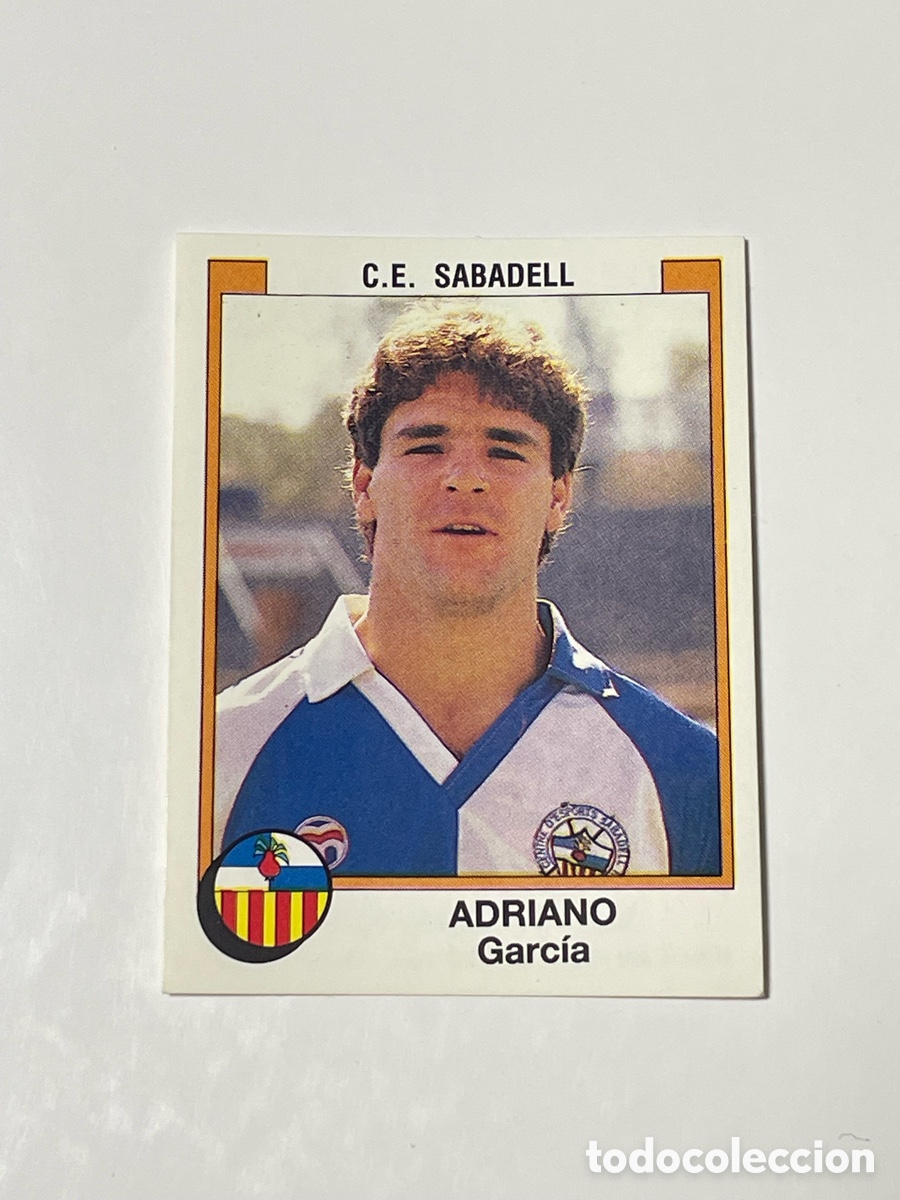Cromos de f&uacute;tbol: Adriano Sabadell Panini 87/88 #285