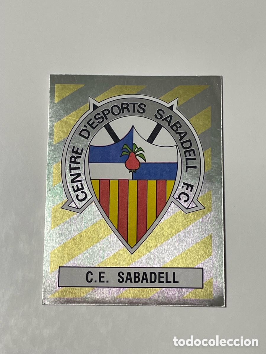 Cromos de f&uacute;tbol: Escudo Sabadell Panini 87/88 #272