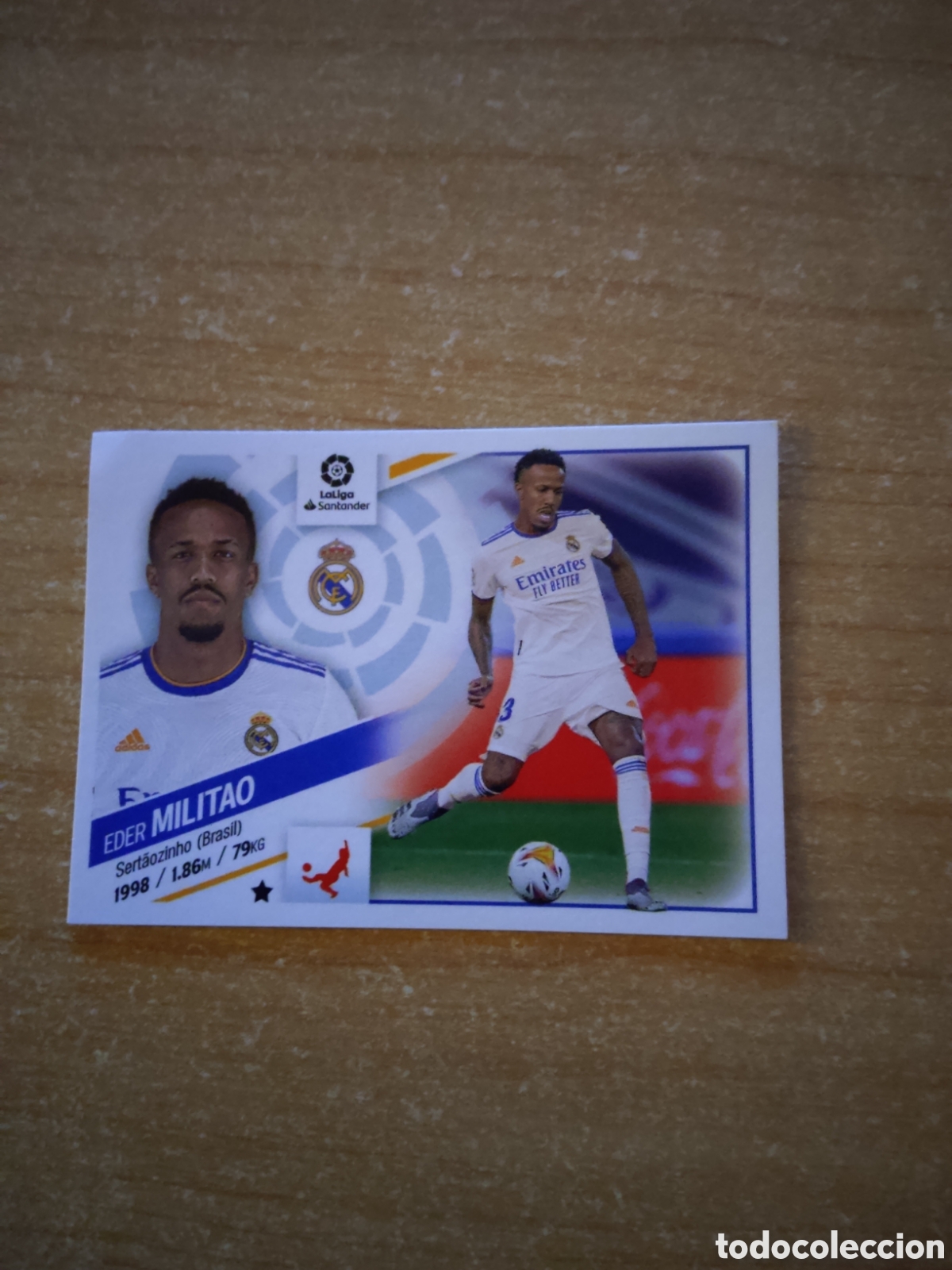 Cromos de f&uacute;tbol: 7 MILITAO REAL MADRID LIGA ESTE 2022 2023