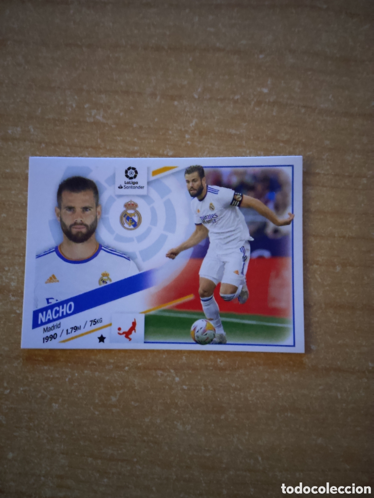 Cromos de f&uacute;tbol: 8 NACHO REAL MADRID LIGA ESTE 2022 2023