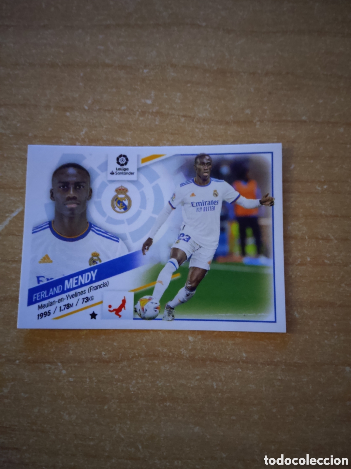 Cromos de f&uacute;tbol: 9 FERLAND MENDY REAL MADRID LIGA ESTE 2022 2023