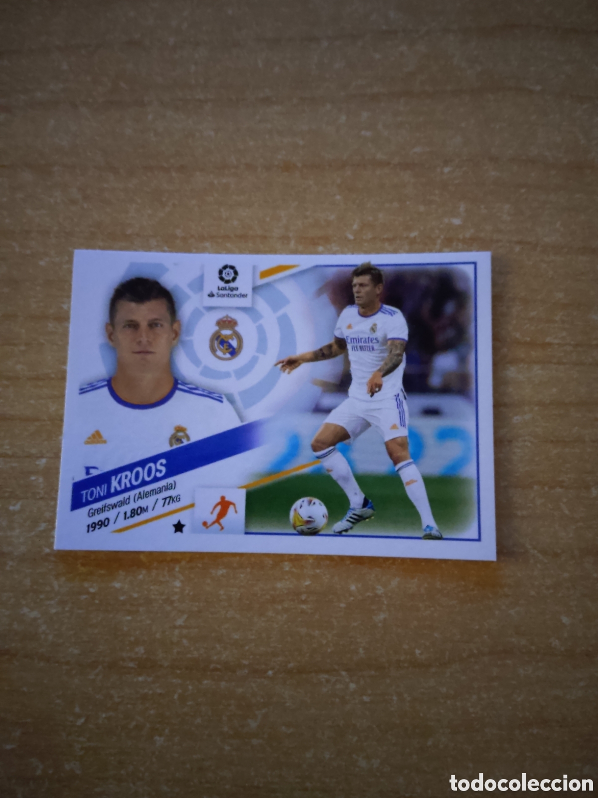 Cromos de f&uacute;tbol: 11 TONI KROOS REAL MADRID LIGA ESTE 2022 2023