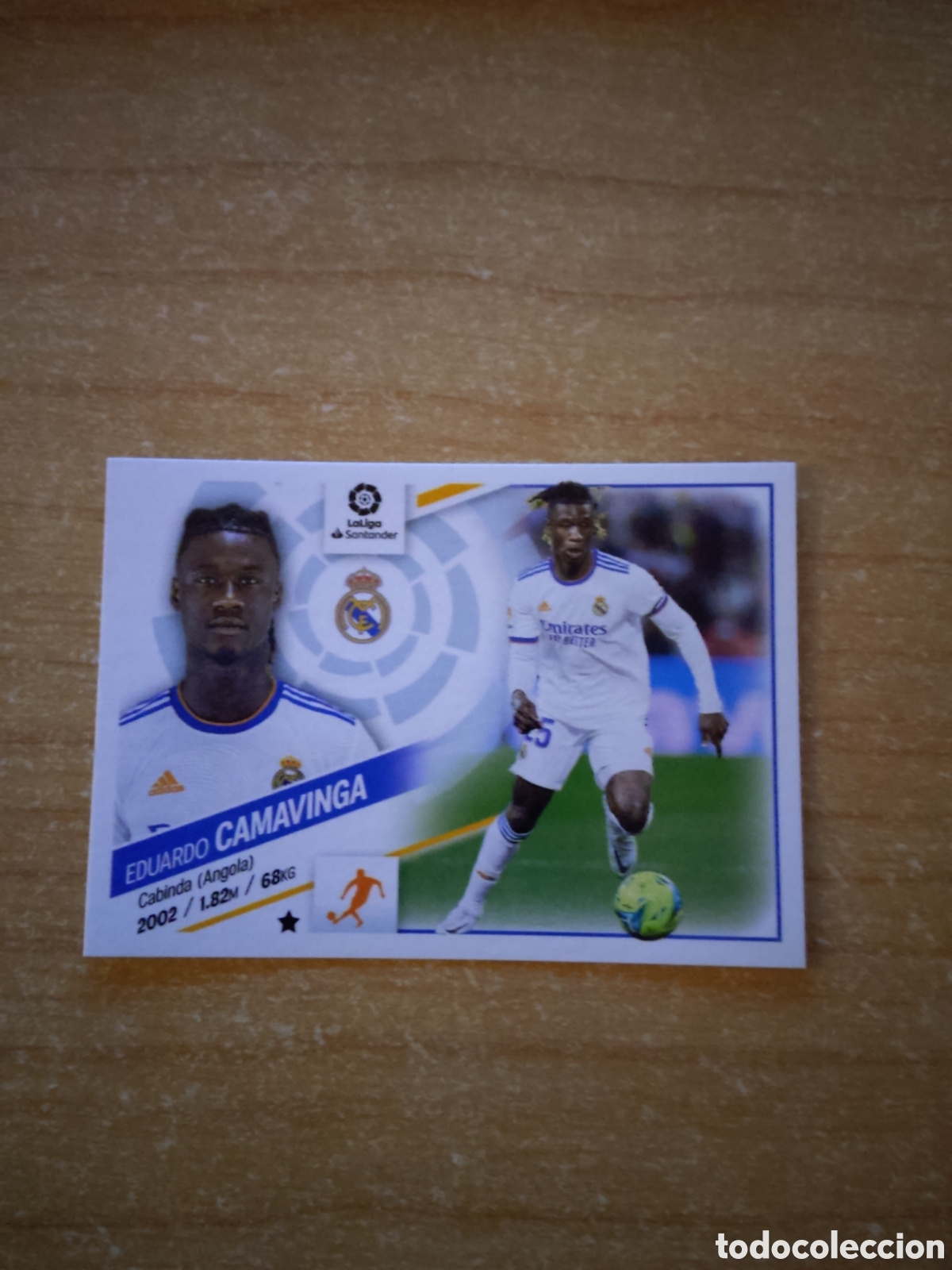 Cromos de f&uacute;tbol: 13 EDUARDO CAMAVINGA REAL MADRID LIGA ESTE 2022 2023