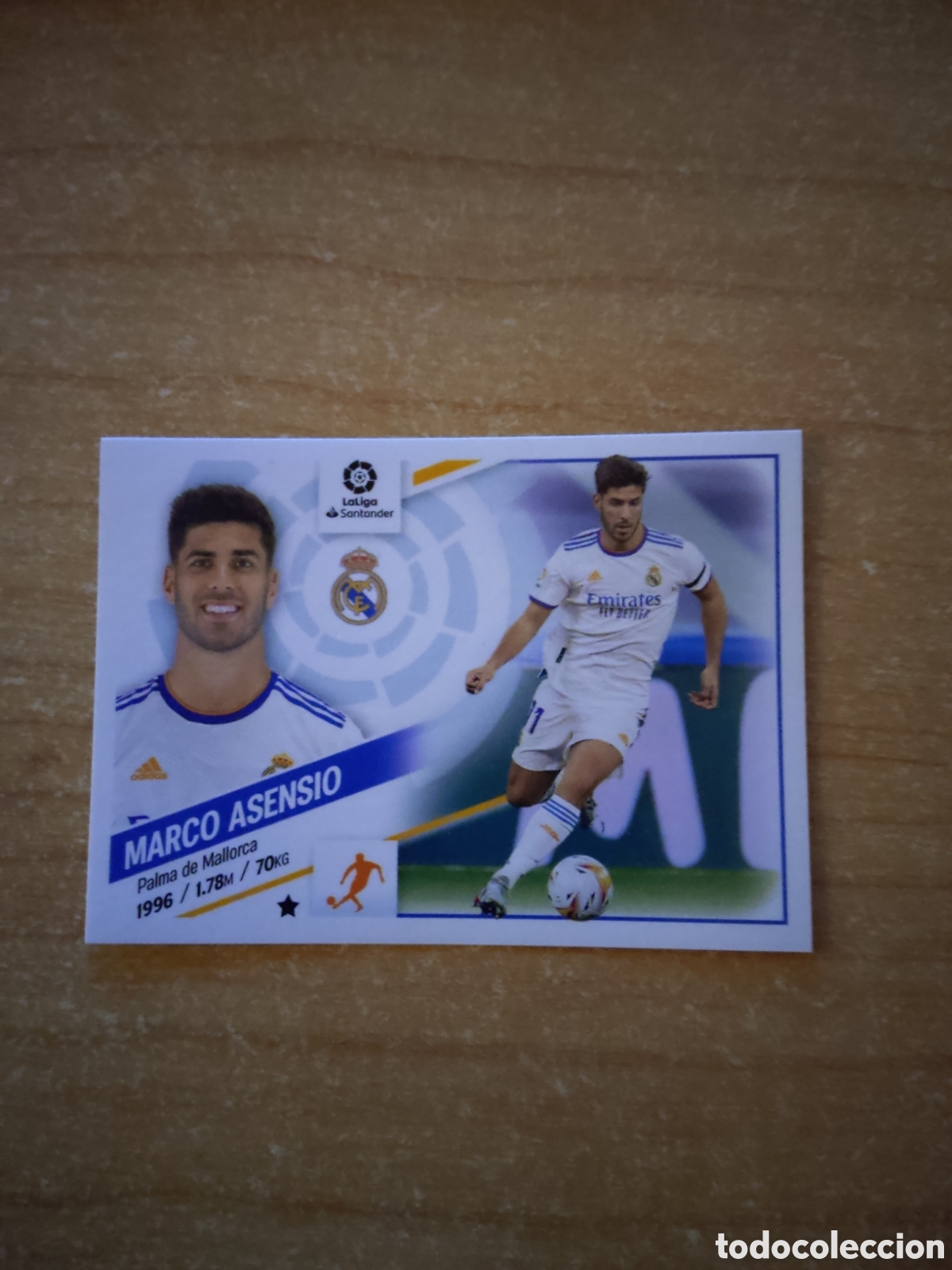 Cromos de f&uacute;tbol: 16 MARCO ASENSIO REAL MADRID LIGA ESTE 2022 2023