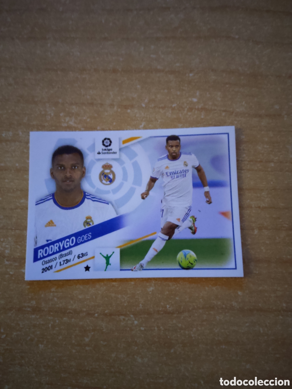 Cromos de f&uacute;tbol: 18 RODRYGO GOES REAL MADRID LIGA ESTE 2022 2023