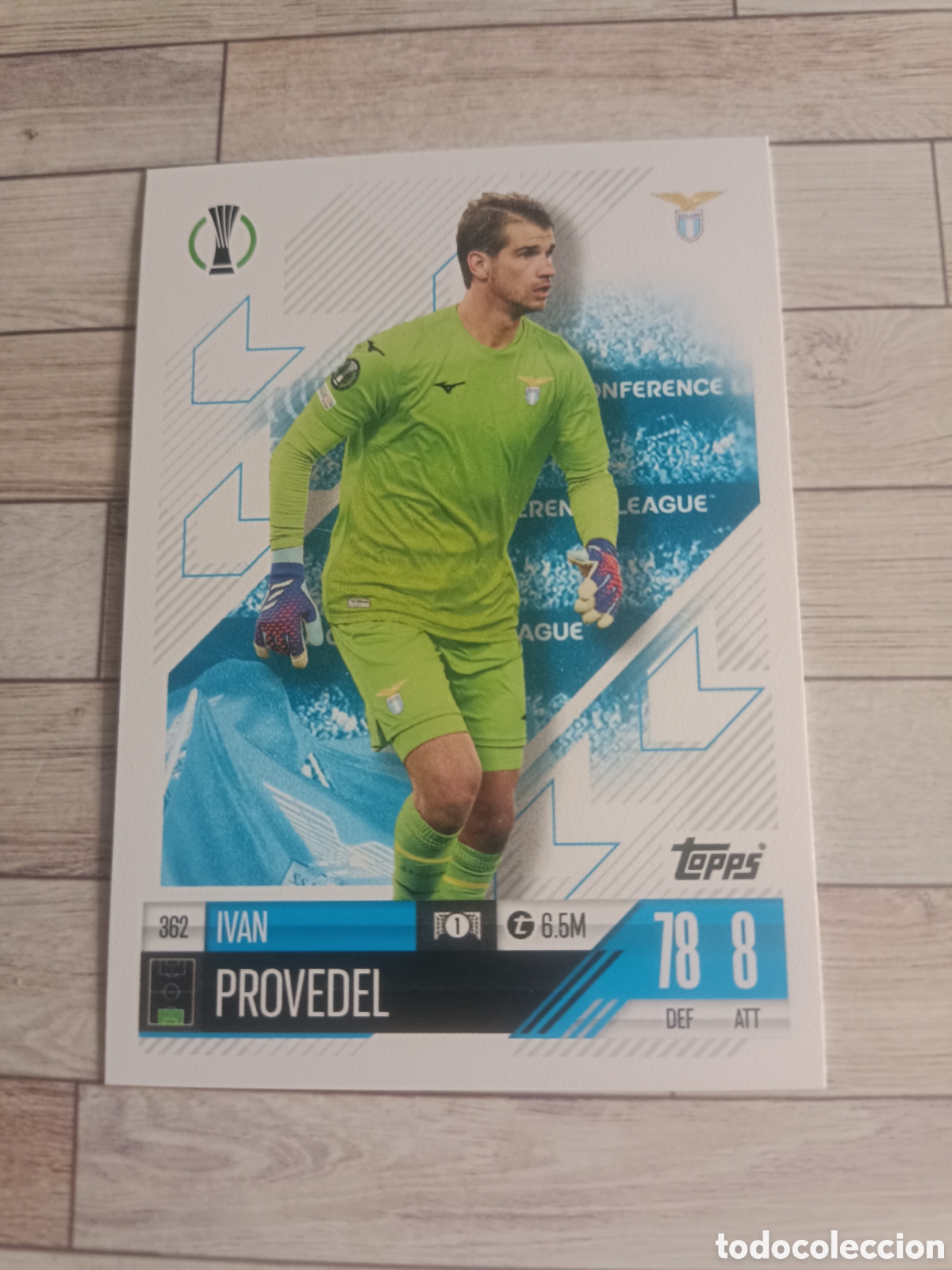 Cromos de f&uacute;tbol: 362 IVAN PROVEDEL LAZIO CHAMPIONS MATCH ATTAX TOPPS 2024 2025 24 25