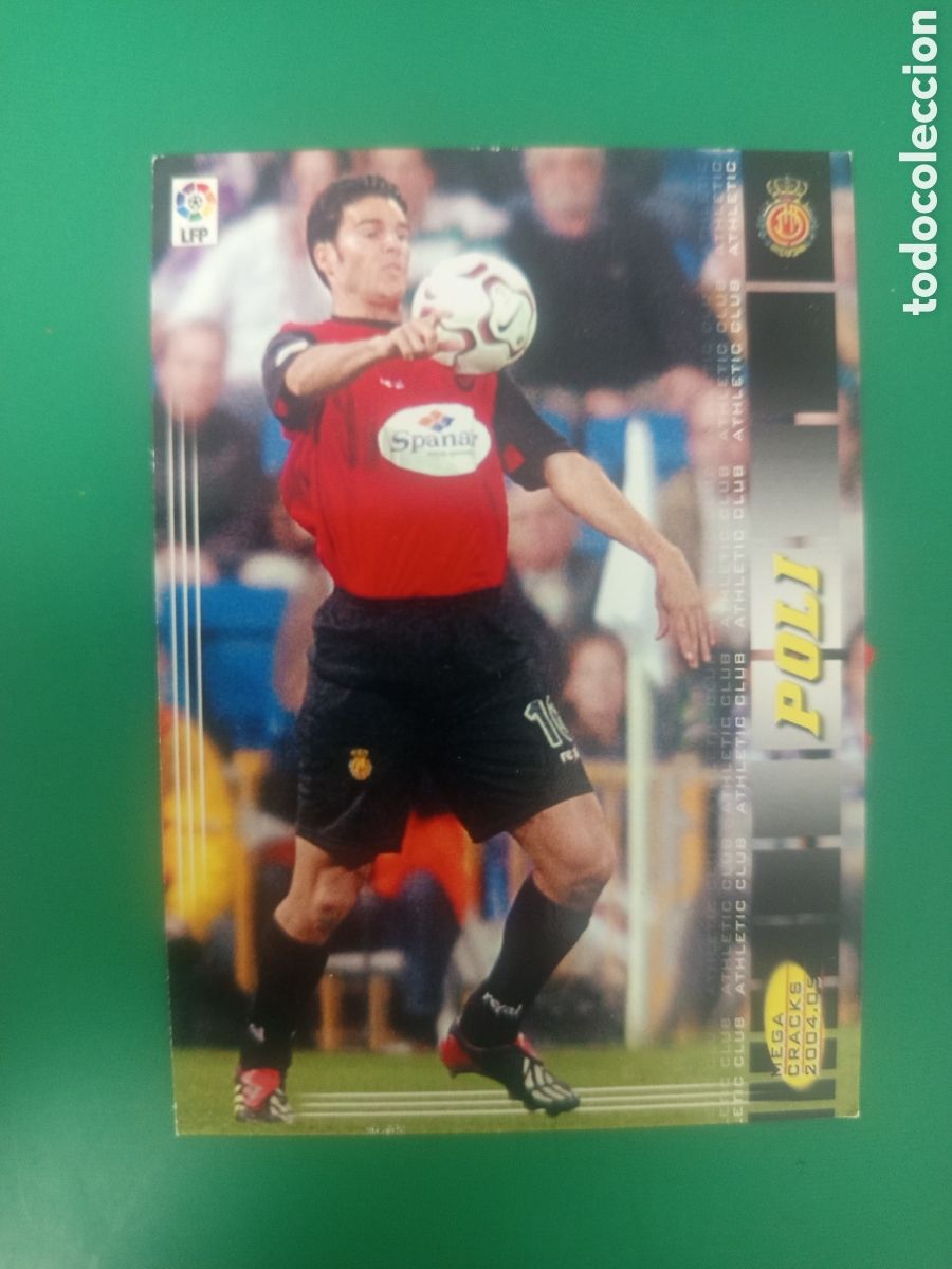Cromos de f&uacute;tbol: ❇️ CROMO ⚽ POLI MALLORCA MEGACRACKS MGKS 04 05 2004 2005 PANINI SPORTS ❇️