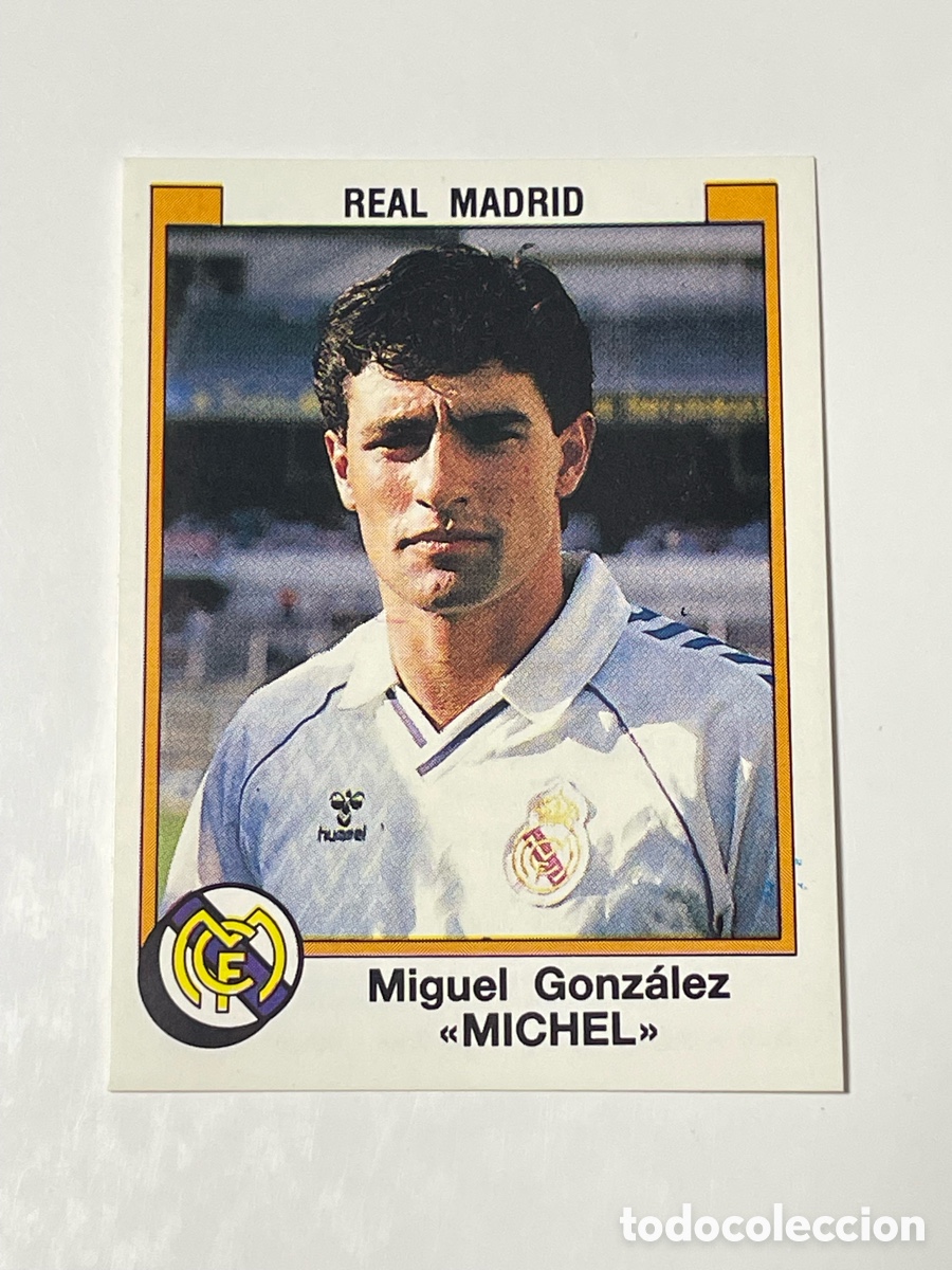 Cromos de f&uacute;tbol: Michel Real Madrid Panini 87/88 #187