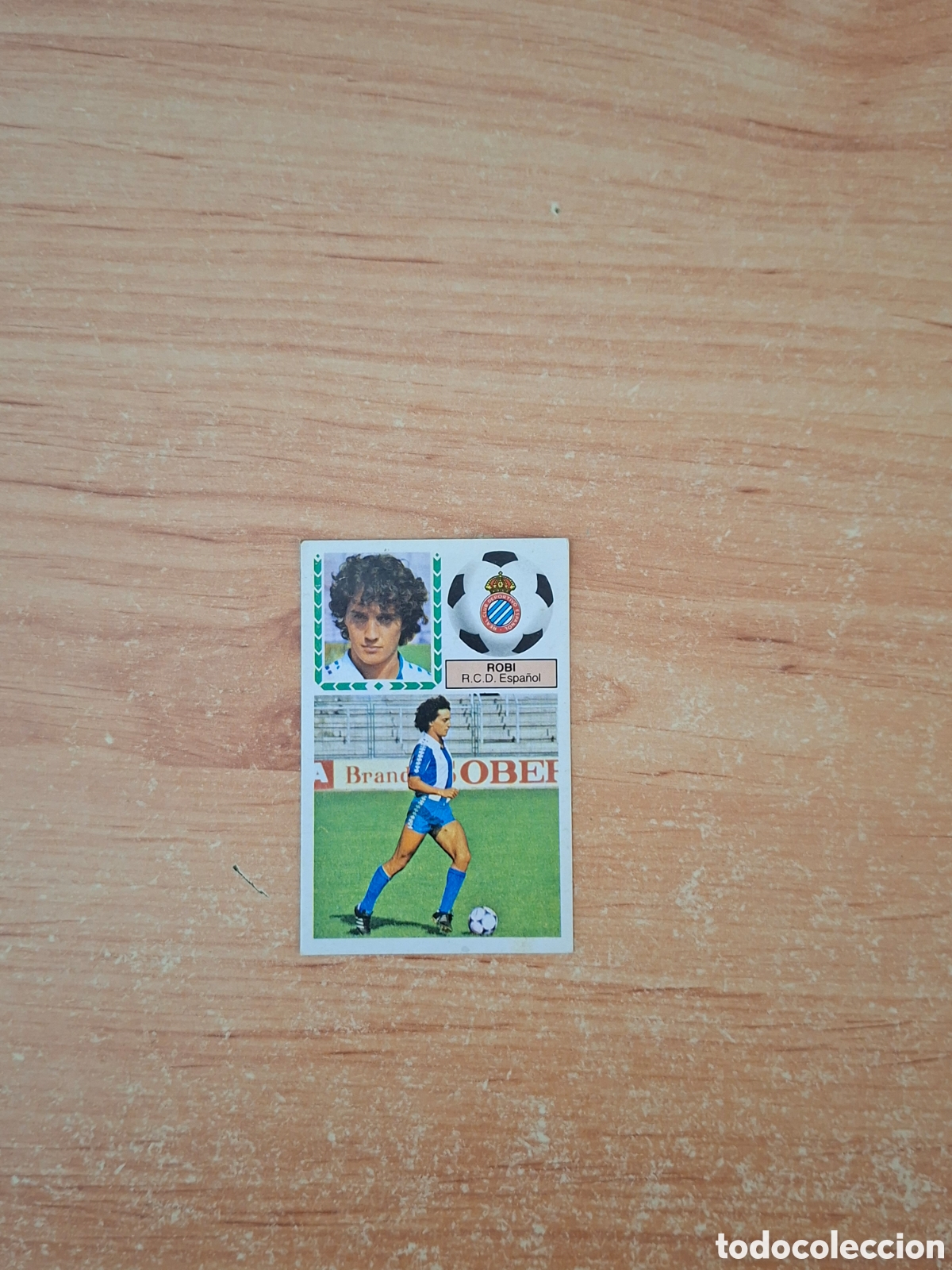 Cartes &agrave; collectionner de Football: Este 83 84 robi espa&ntilde;ol 2 bis fichaje despegado ver fotos