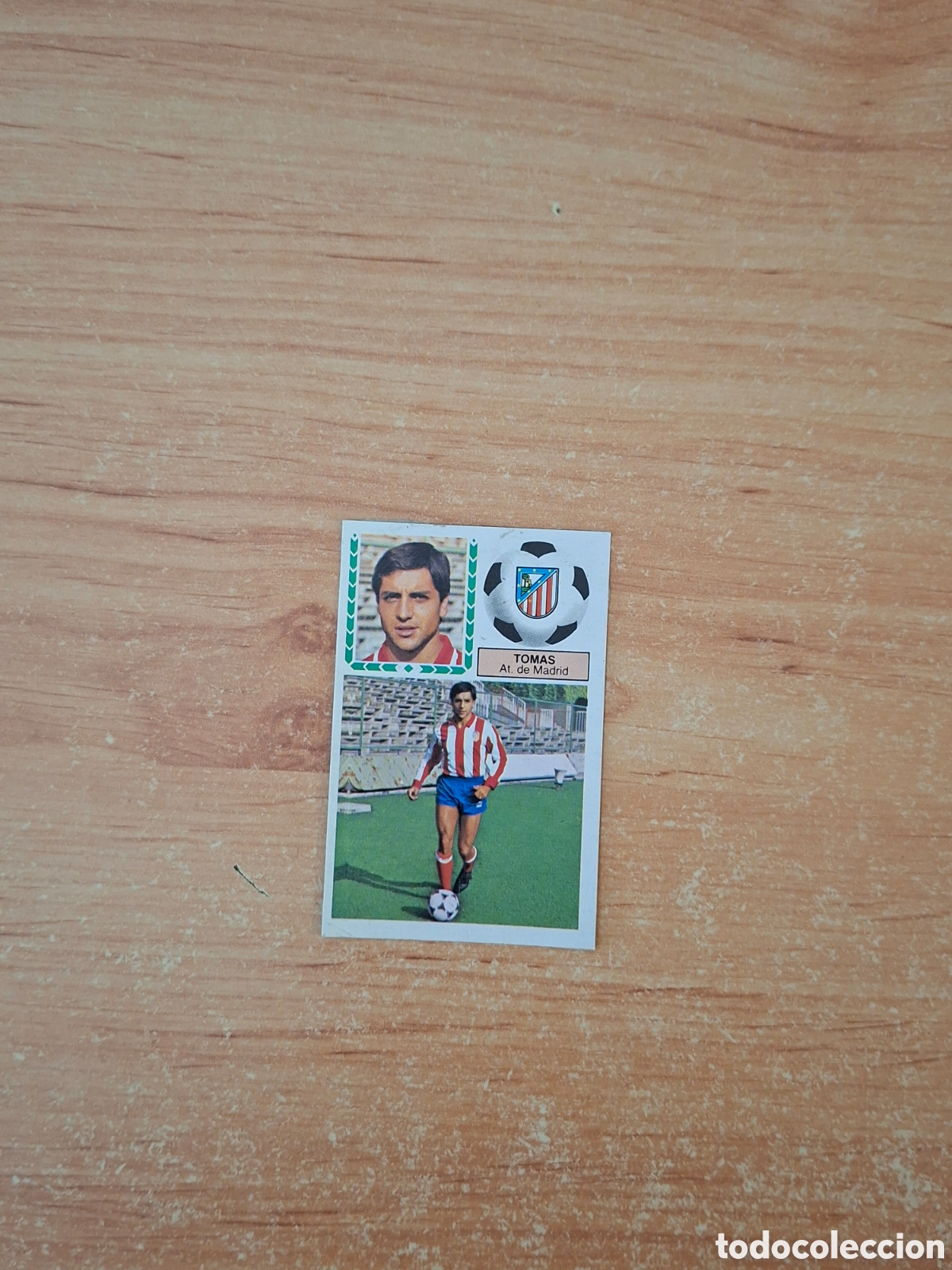 Cartes &agrave; collectionner de Football: Este 83 84 tomas at Madrid 3 bis fichaje despegado ver fotos