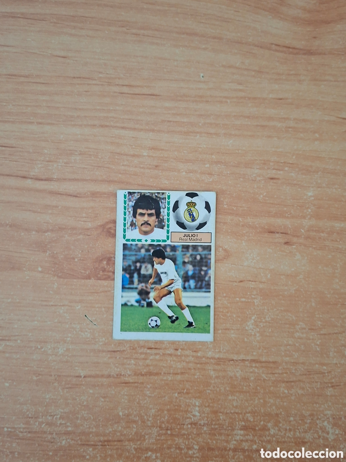 Cartes &agrave; collectionner de Football: Este 83 84 julio Madrid pintado 4 fichaje despegado ver fotos