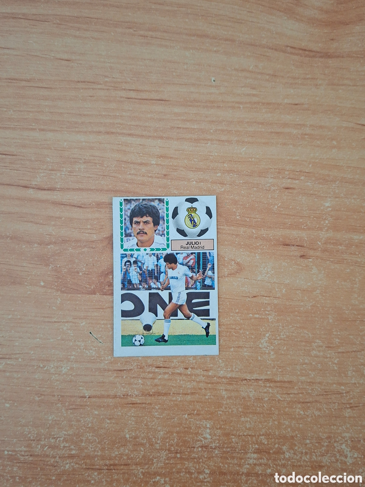 Cartes &agrave; collectionner de Football: Este 83 84 julio Madrid doble 4 fichaje despegado ver fotos