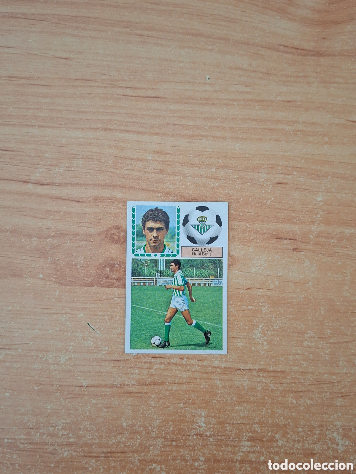 Cartes &agrave; collectionner de Football: Este 83 84 calleja betis 5 bis fichaje despegado ver fotos