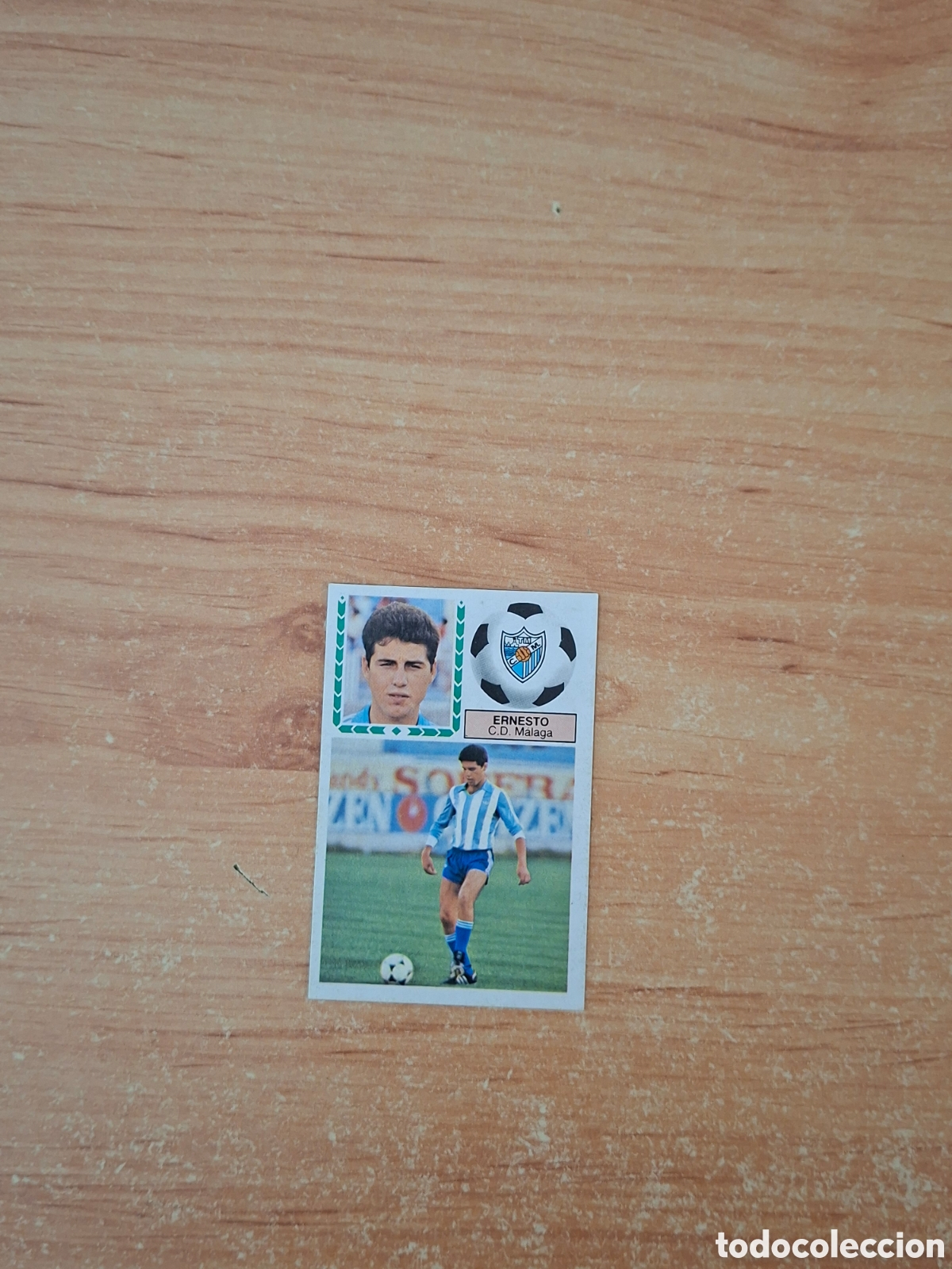 Cartes &agrave; collectionner de Football: Este 83 84 Ernesto malaga 9 bis fichaje despegado ver fotos