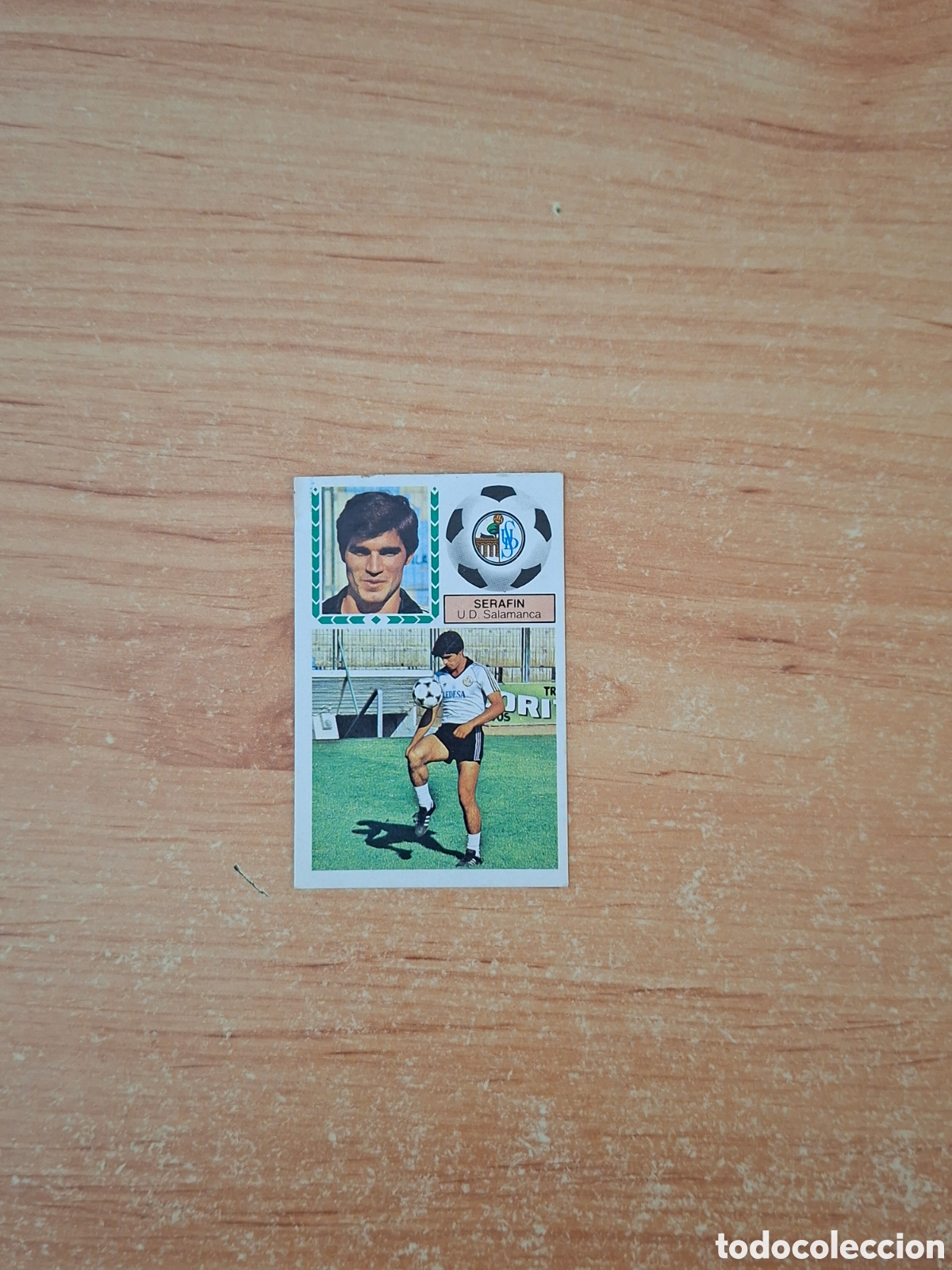 Cartes &agrave; collectionner de Football: Este 83 84 seraf&iacute;n Salamanca 12 bis fichaje despegado ver fotos