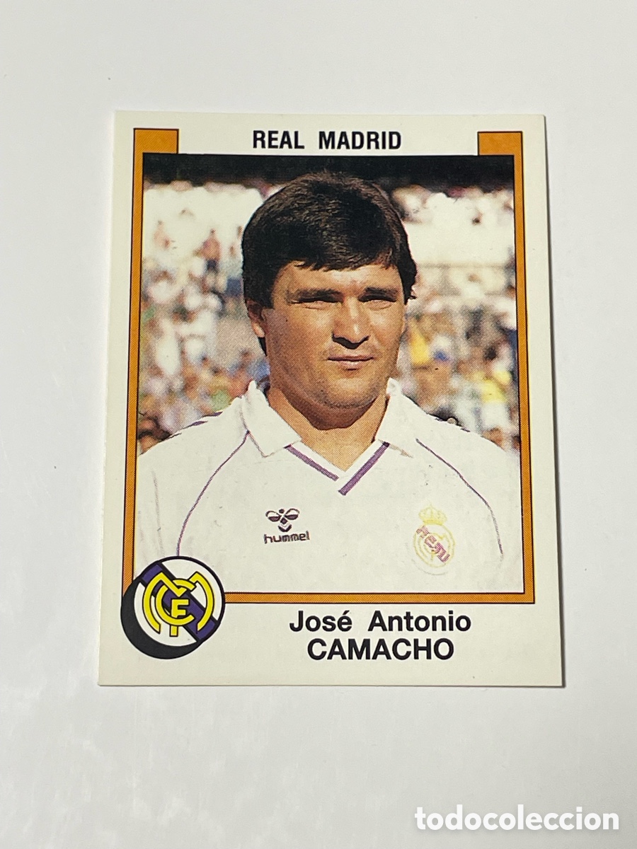 Cromos de f&uacute;tbol: Jos&eacute; Antonio Camacho Real Madrid Panini 87/88 #183