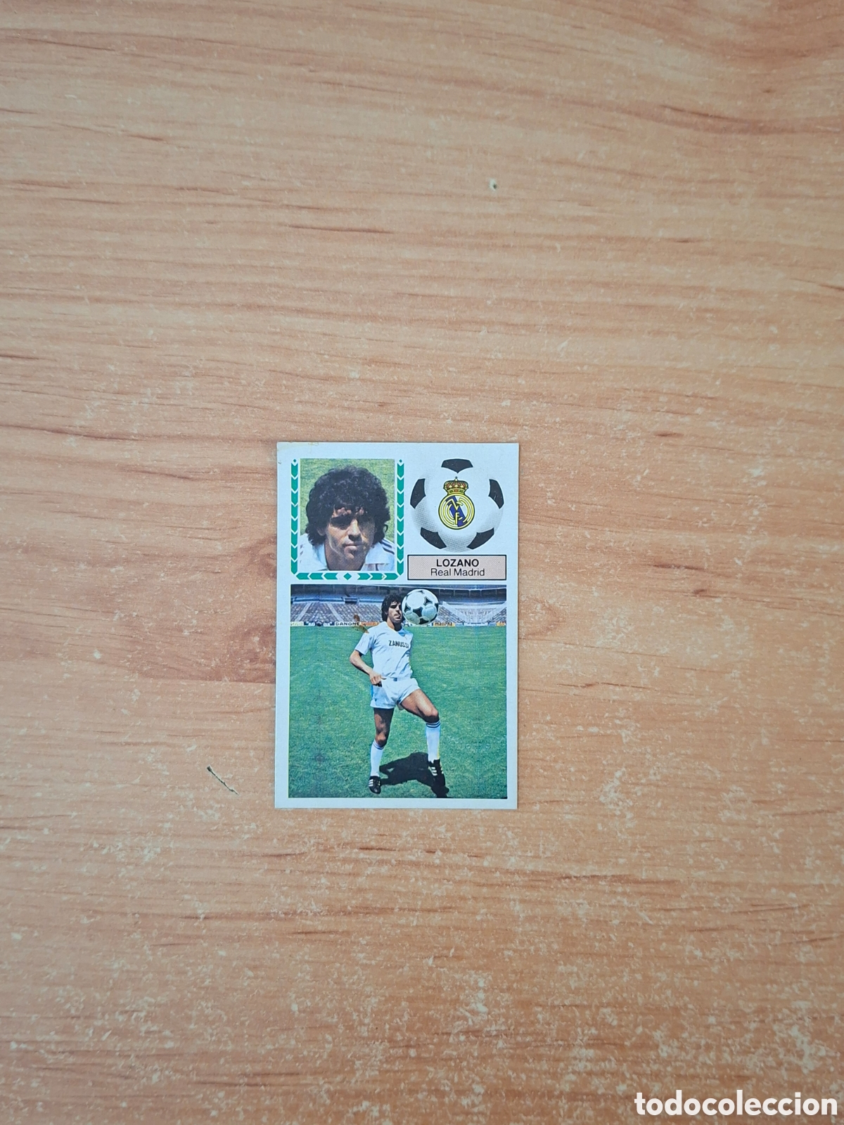 Cartes &agrave; collectionner de Football: Este 83 84 lozano Madrid 13 fichaje despegado ver fotos