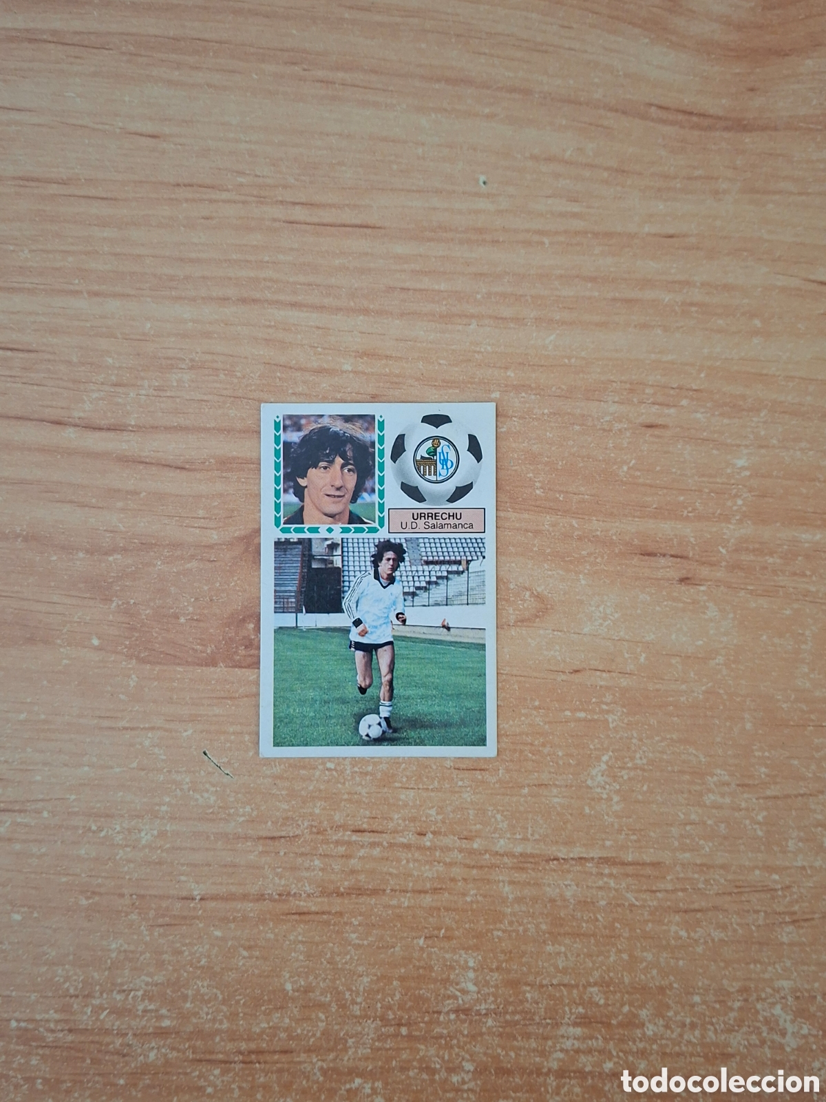 Cromos de f&uacute;tbol: Este 83 84 urrechu Salamanca 16 bis fichaje despegado ver fotos