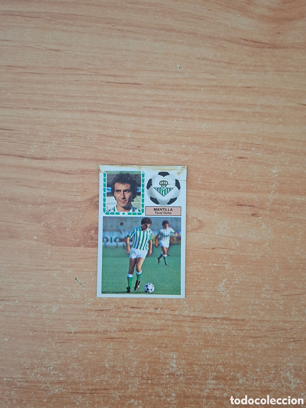 Cromos de f&uacute;tbol: Este 83 84 mantilla betis doble 20 fichaje despegado ver fotos